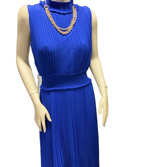 ❤️NWT Stunning Royal Blue Designer Dress Sz. 10 - Picture 12 of 15